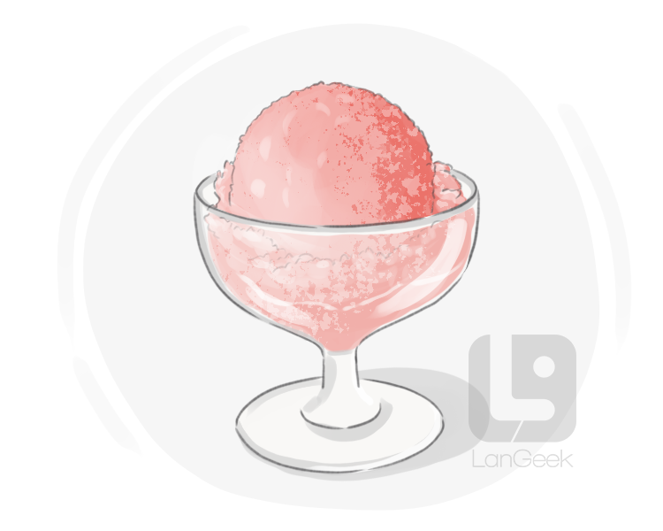 sorbet definition and meaning