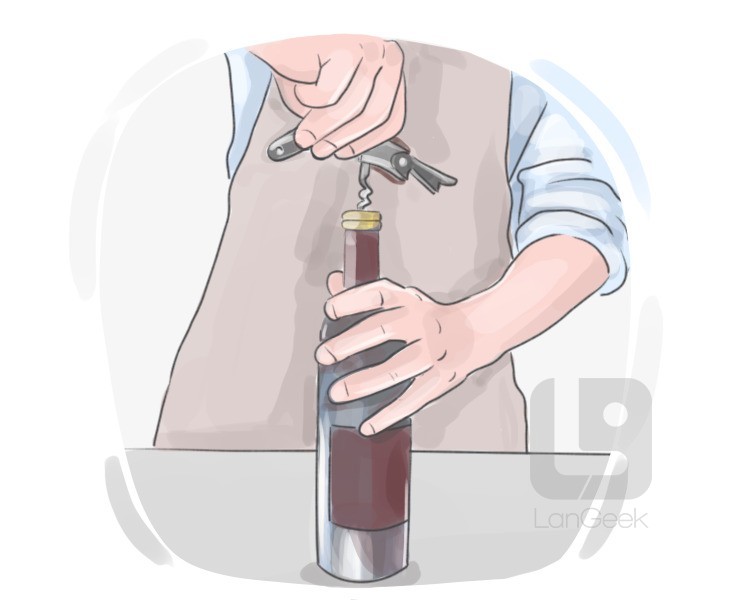 corkage definition and meaning