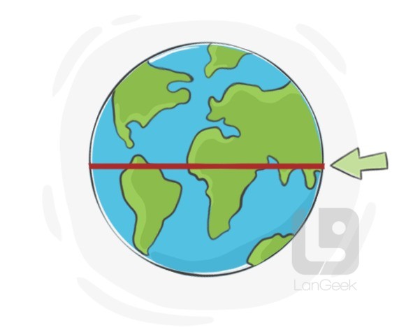 equator definition and meaning
