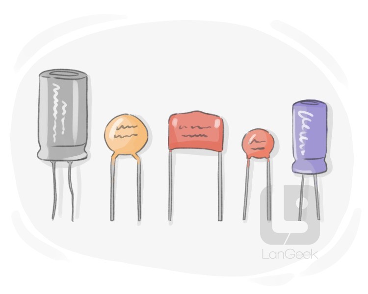 capacitor definition and meaning