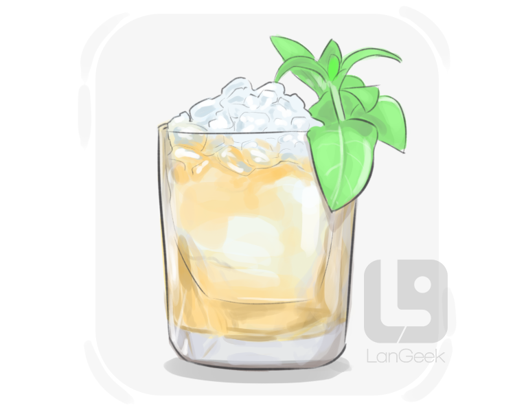 mint julep definition and meaning