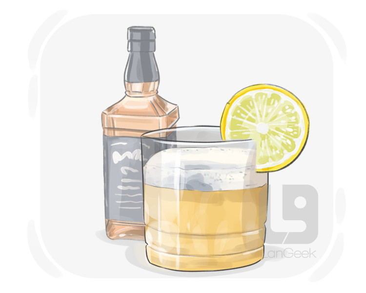 whiskey sour definition and meaning