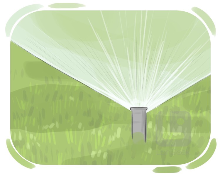 sprinkler definition and meaning