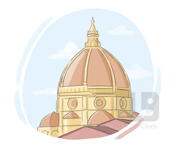 dome definition and meaning