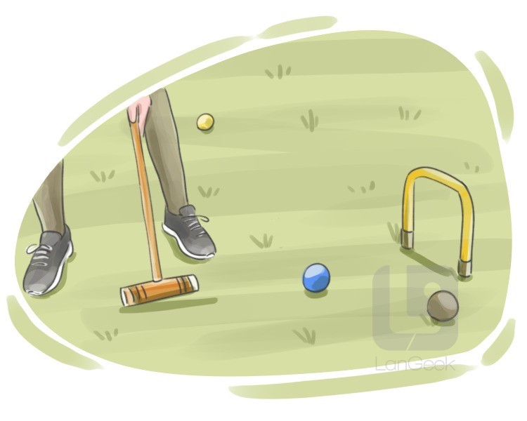croquet definition and meaning