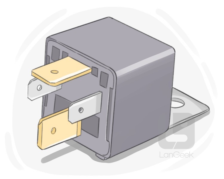 electrical relay definition and meaning