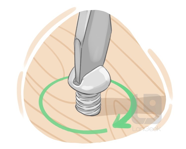 to screw definition and meaning