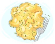 scrambled eggs