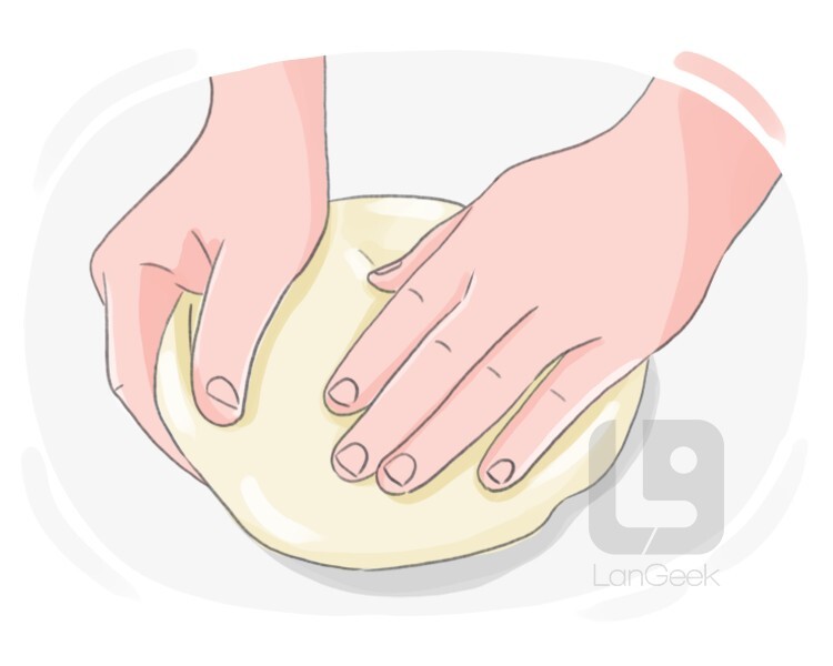 to knead definition and meaning