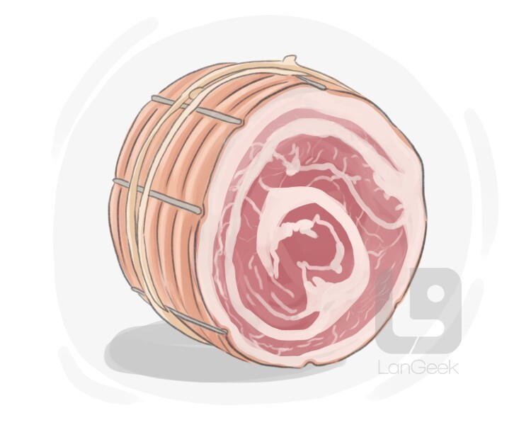 pancetta definition and meaning