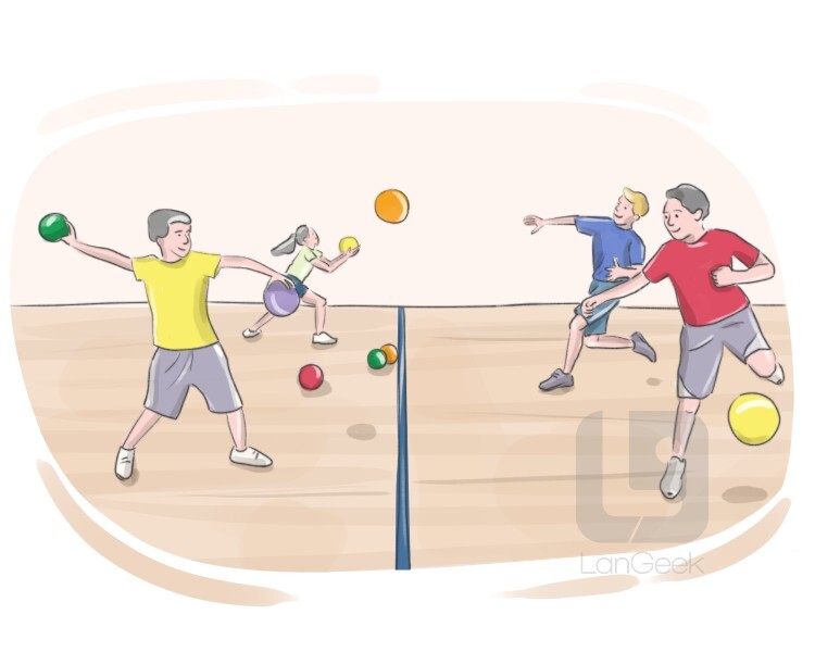 dodgeball definition and meaning