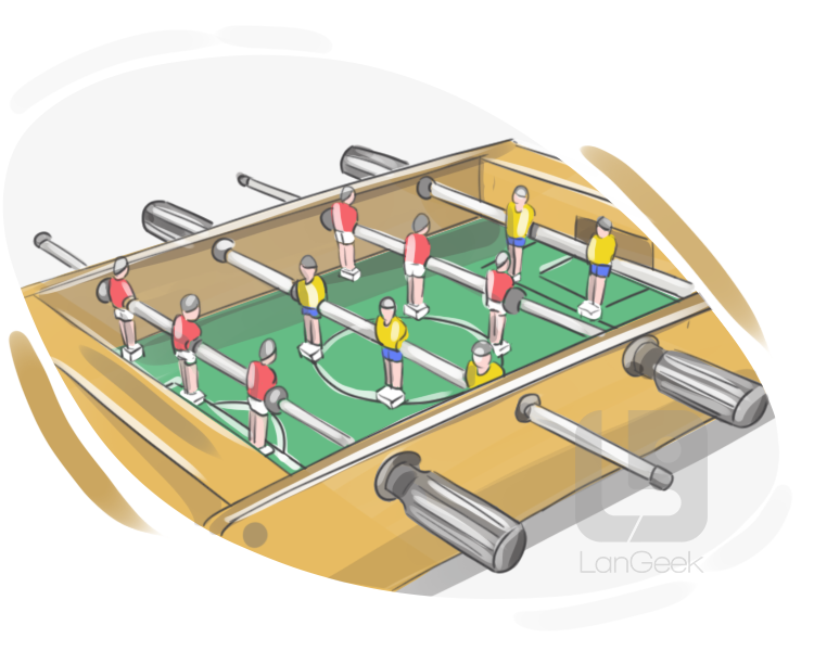 table football definition and meaning