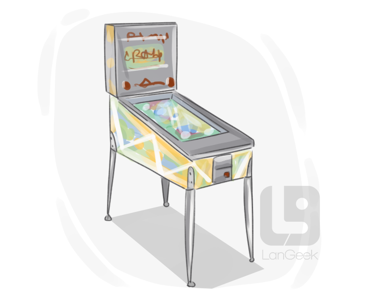 pinball machine definition and meaning