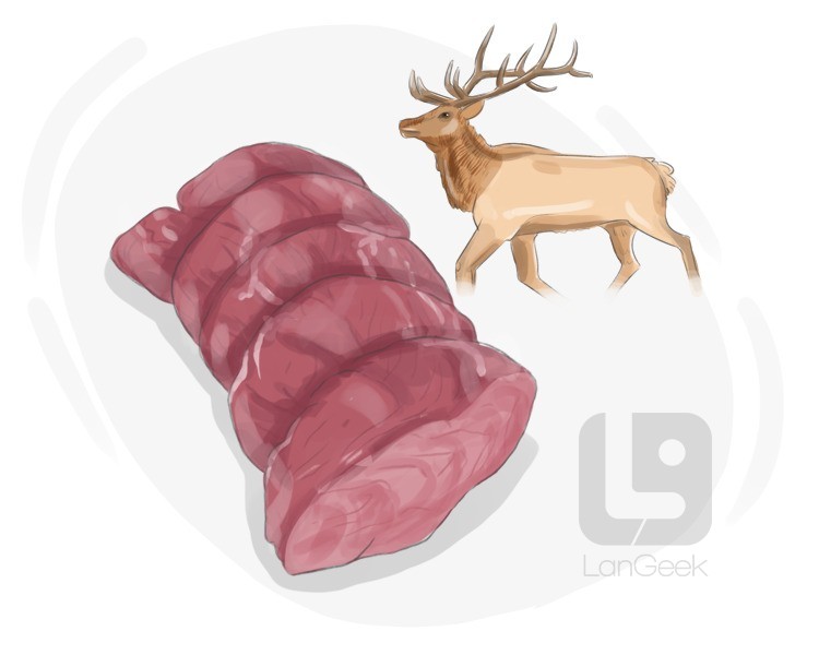 venison definition and meaning