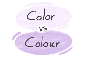 "Color" vs. "Colour" in English