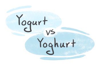 "Yogurt" vs. "Yoghurt" in English