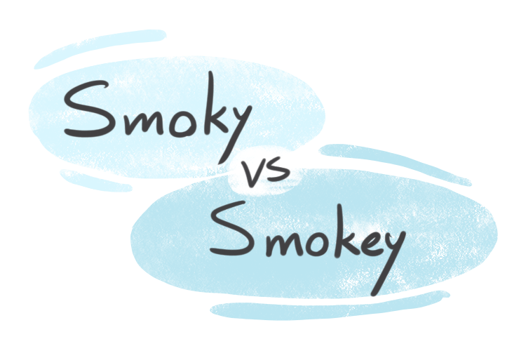 "Smokey" vs. "Smoky" in English