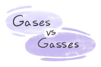 "Gases" vs. "Gasses" in English
