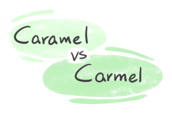 "Carmel" vs. "Caramel" in English