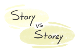 "Story" vs. "Storey" in English
