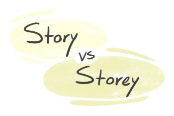 "Story" vs. "Storey" in English