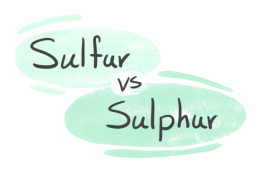 "Sulfur" vs. "Sulphur" in English