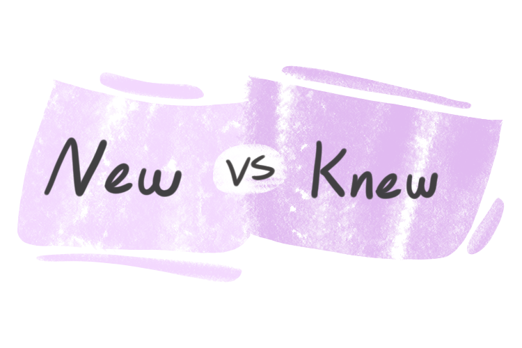 "New" vs. "Knew" in English