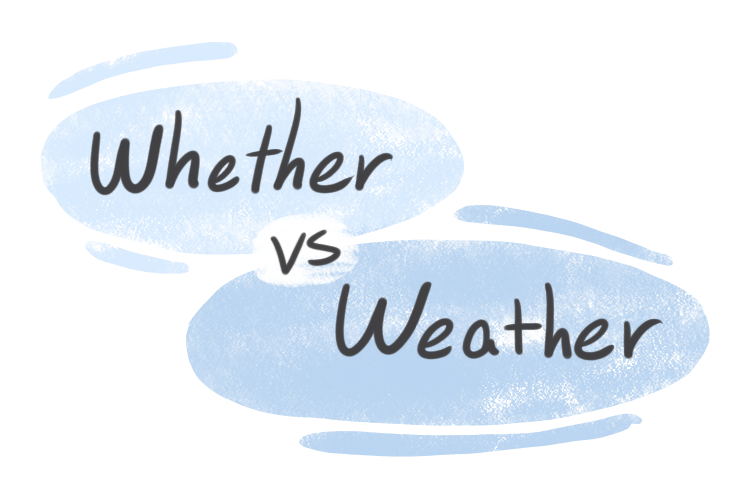 "Whether" vs. "Weather" in English