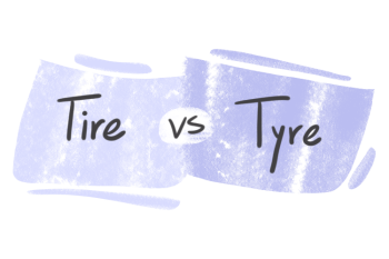 "Tire" vs. "Tyre" in English
