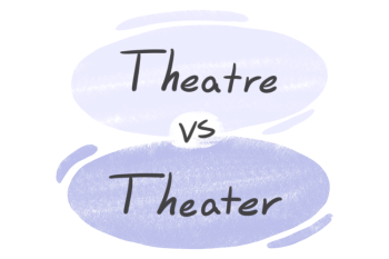 "Theatre" vs. "Theater" in English