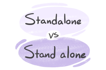 "Standalone" vs. "Stand alone" in the English Grammar