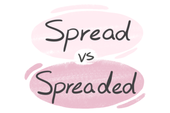 "Spread" vs. "Spreaded" in the English Grammsr