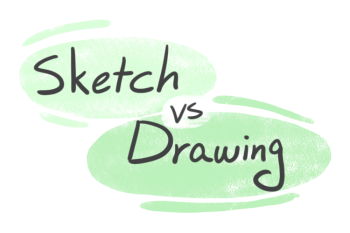 "Sketch" vs. "Drawing" in English
