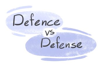 "Defence" vs. "Defense" in English