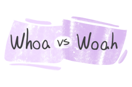 "Whoa" vs. "Woah" in English