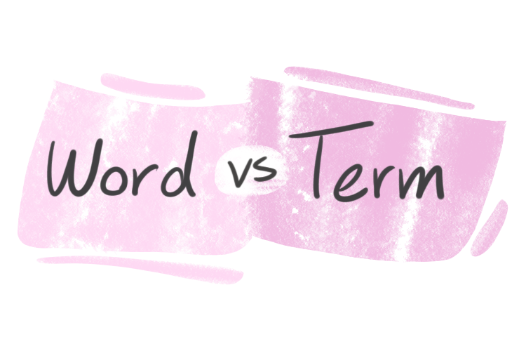 "Word" vs. "Term" in English