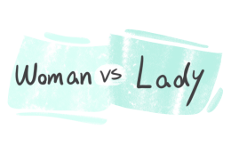 "Woman" vs. "Lady" in English