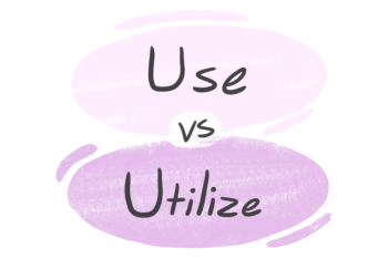 "Use" vs. "Utilize" in English