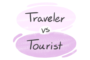 "Traveler" vs. "Tourist" in English