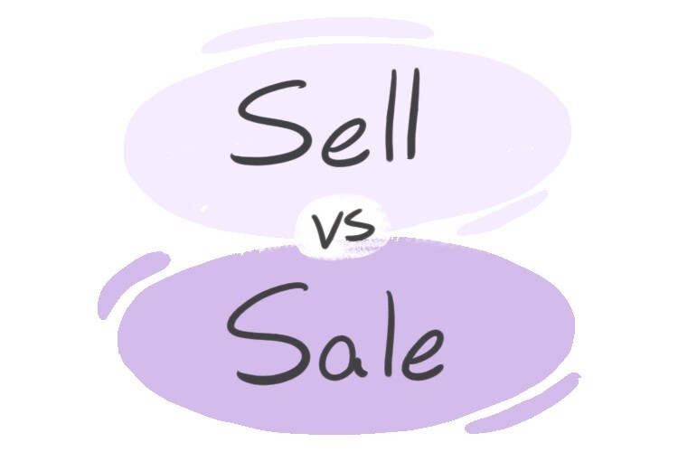 Sell vs. Sale in the English Grammar