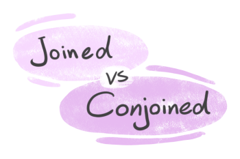"Joined" vs. "Conjoined" in English