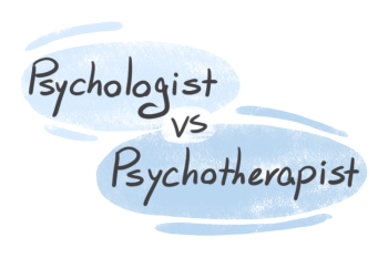 "Psychologist" vs. "Psychotherapist" in English