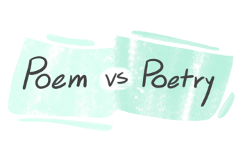 "Poem" vs. "Poetry" in English