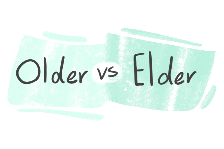 "Older" vs. "Elder" in English