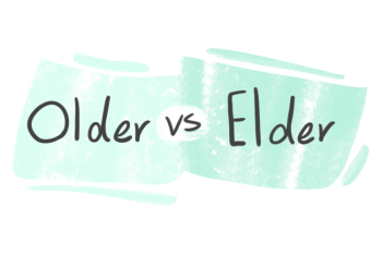 "Older" vs. "Elder" in English