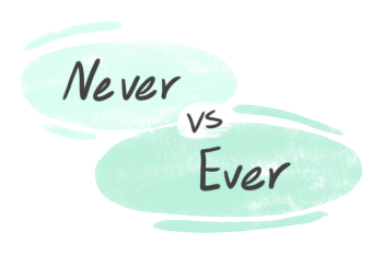 "Never" vs. "Ever" in the English Grammar