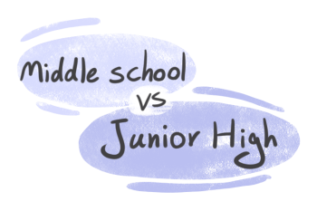 "Middle School" vs. "Junior High" in English