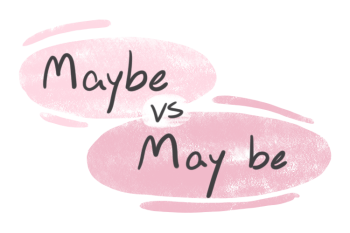 "Maybe" vs. "May be" in the English Grammar