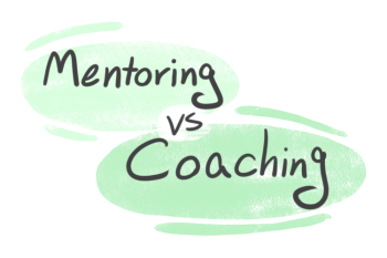 "Mentoring" vs. "Coaching" in English