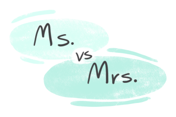 "Ms." vs. "Mrs." in English
